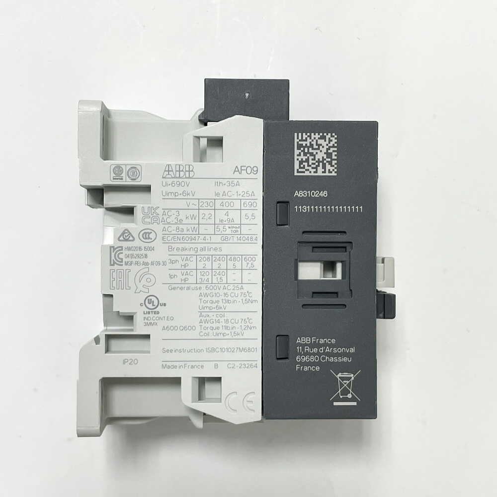 Контактор ABB 9А 110-250В AC/DC AF09-30-10-13 ( 1SBL137001R1310 )